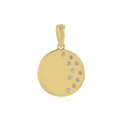 Ciondolo in argento con Diamante I2 (I)