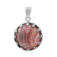 Ciondolo in argento con Rodocrosite (Art of Nature)