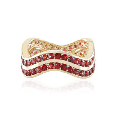 Anello in oro con Rubino Tanzania (de Melo)