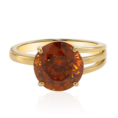 Anello in oro con Sfalerite spagnola (Tenner Diniz)