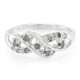Anello placcato in platino con Diamante Fancy