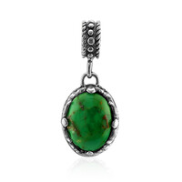 Ciondolo in argento con Turchese Kingman Mohave Verde (Art of Nature)