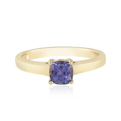 Anello in oro con Tanzanite