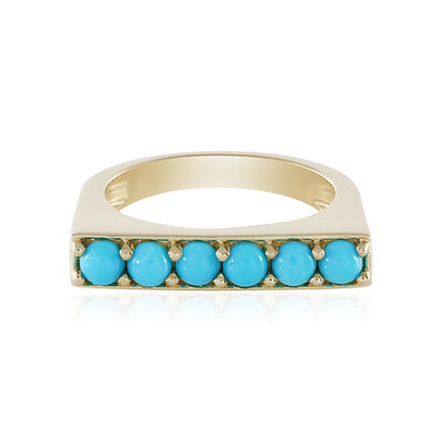 Anello in argento con Turchese Sleeping Beauty