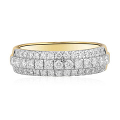 Anello in oro con Diamante IF (D)