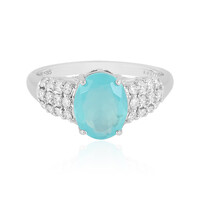 Anello in oro con Opale Paraiba (AMAYANI)