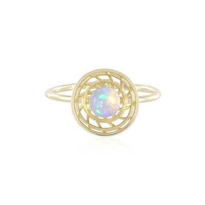 Anello in oro con Opale di Welo (Ornaments by de Melo)