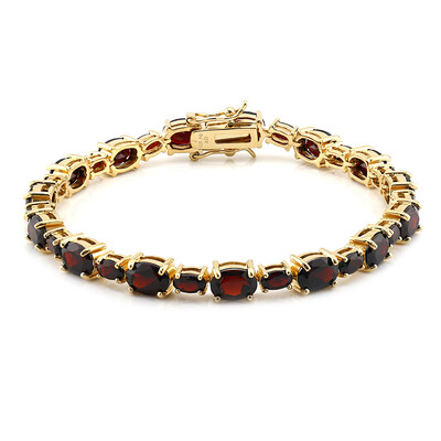 Bracciale in argento con Granato