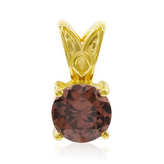 Ciondolo in oro con Zircone Rosa