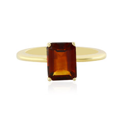 Anello in argento con Citrino Madeira