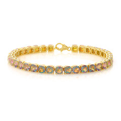 Bracciale in argento con Quarzo Aurora Boreale