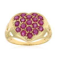 Anello in oro con Rubino