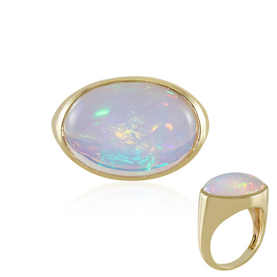 Anello in argento con Opale di Welo