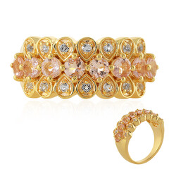 Anello in argento con Morganite