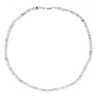 Collana in argento con Howlite