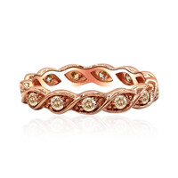 Anello in oro con Diamante Rose de France SI1 di Argyle