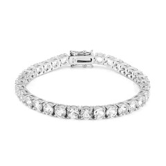 Bracciale in argento con Topazio Bianco