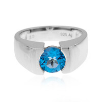 Anello in argento con Topazio Marambaia