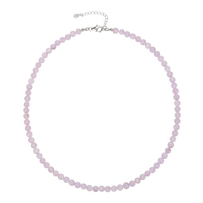 Collana in argento con Kunzite