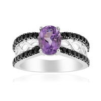 Anello in argento con Ametista