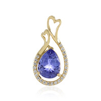 Ciondolo in argento con Tanzanite