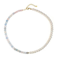 Collana in argento con Perla di Acqua Dolce