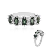 Anello in argento con Zaffiro Montana