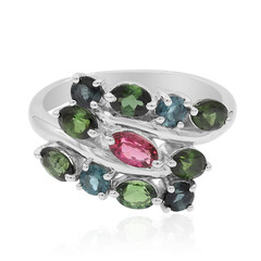 Anello in argento con Tormalina Rosa