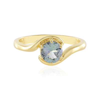 Anello in argento con Tanzanite (non riscaldata)