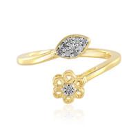 Anello in argento con Diamante I2 (I)