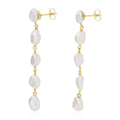 Orecchini in argento con Perla di Acqua Dolce