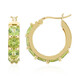 Orecchini in argento con Peridoto della Birmania