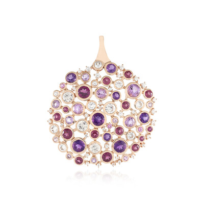 Ciondolo in argento con Ametista (KM by Juwelo)