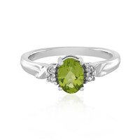 Anello in argento con Peridoto Arizona