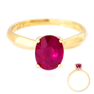 Anello in oro con Rubino del Madagascar (de Melo)