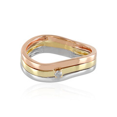 Anello in oro con Diamante I3 (J)