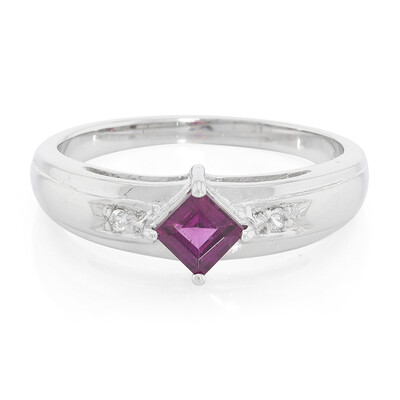 Anello in argento con Rodolite Rajasthan