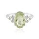 Anello in argento con Ametista Verde