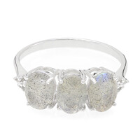 Anello in argento con Labradorite