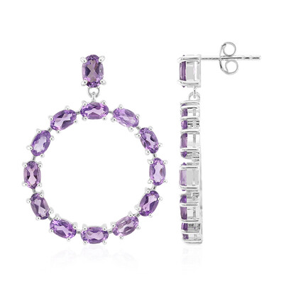 Orecchini in argento con Ametista