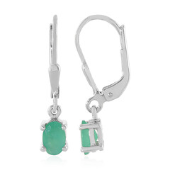 Orecchini in argento con Smeraldo Socoto