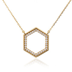 Collana in oro con Diamante Flawless (F) (LUCENT DIAMONDS)