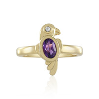 Anello in argento con Ametista