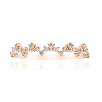 Anello in oro con Diamante Rose de France SI1 di Argyle