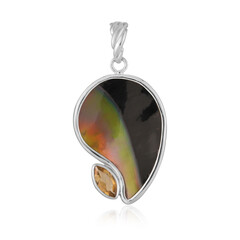 Ciondolo in argento con Madreperla (Bali Barong)