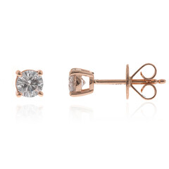 Orecchini in oro con Diamante I1 (H) (CIRARI)