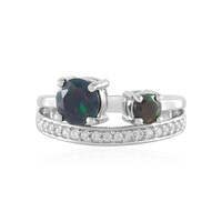 Anello in argento con Opale Mezezo (Adela Silber)