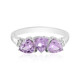 Anello in argento con Ametista Rose de France