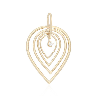 Ciondolo in oro con Diamante PK (H)