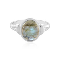 Anello in argento con Labradorite